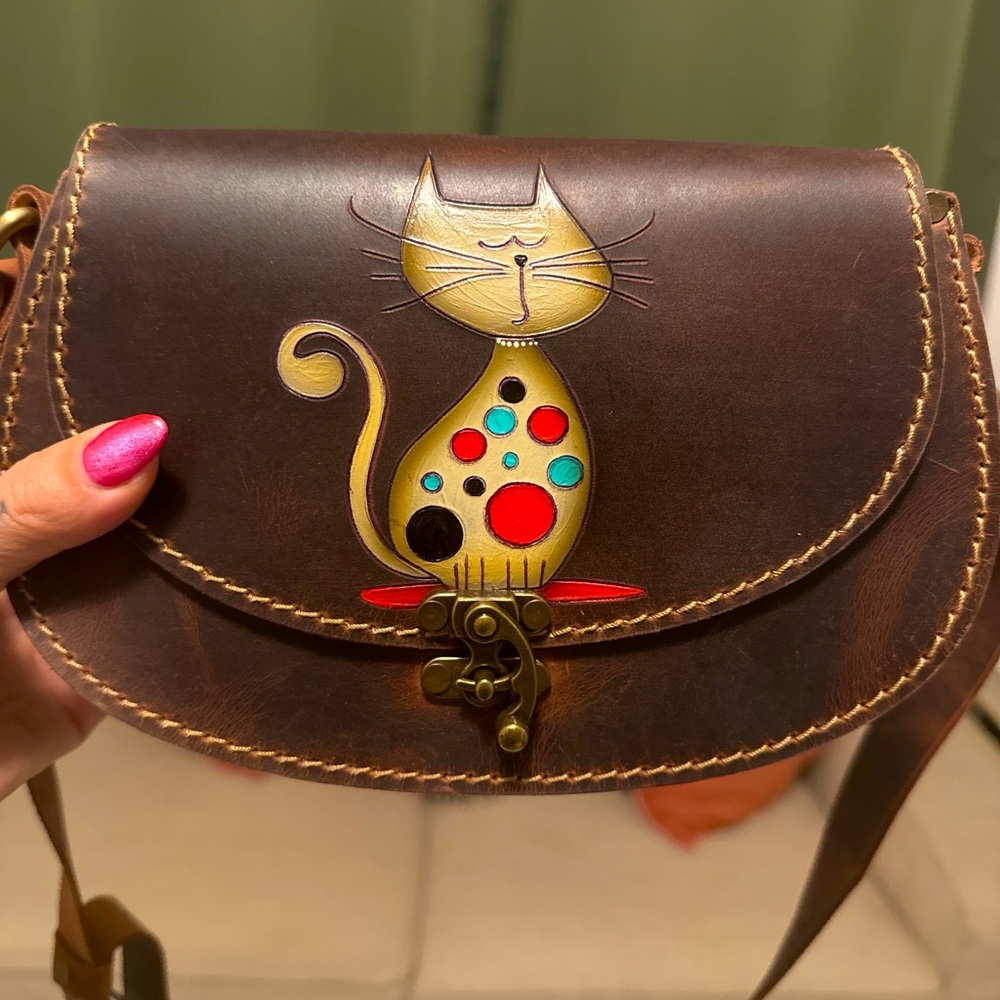 Handmade leather bag